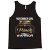 november  girl is a perfect combination of princess and warrior Tank Top