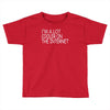 i'm a lot cooler on the internet Toddler T-shirt