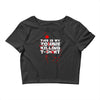 this is my zombie killing Crop Top