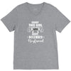 sorry this girl is already taken by a super sexy december boyfriend V-Neck Tee