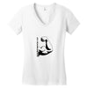 stong man Women's V-Neck T-Shirt
