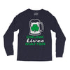 drunk lives matter Long Sleeve Shirts
