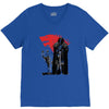 the king and the white wol V-Neck Tee