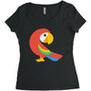 brids red Women's Triblend Scoop T-shirt