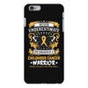 Never Underestimate The Strength Of A Childhood Cancer Warrior iPhone 6 Plus/6s Plus Case