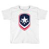 land of the free shield Toddler T-shirt