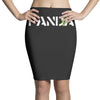 Panda Write T-Shirt Pencil Skirts