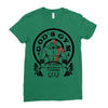 god's gym Ladies Fitted T-Shirt