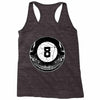 8ball skull Racerback Tank
