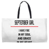 September Girl Weekender Totes