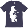 sax player lady face optical illusion T-Shirt