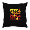 pizza forever Throw Pillow