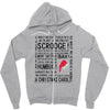 scrooge Zipper Hoodie