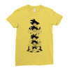 dragonball goku Ladies Fitted T-Shirt