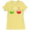 funny science shirt nerd Ladies Fitted T-Shirt