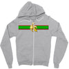 all around the world Zipper Hoodie