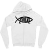 evolve t shirt small funny evolution science atheist darwin atheism fi Zipper Hoodie