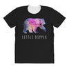 Little Dipper with Galaxy All Over Women's T-shirt