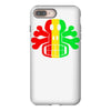 rasta skull and crossbones reggae dub club rave iPhone 8 Plus