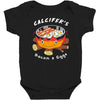 calcifer's bacon and eggs Baby Bodysuit