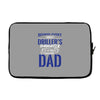 Behind Every Great Driller's Daughters Is A Truly Amazing Dad Laptop sleeve