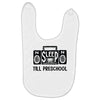 no sleep till preschool Baby Bibs