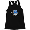 blue screen of death Racerback Tank