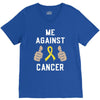 Me Against Cancer V-Neck Tee