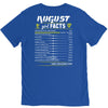 August Girl Facts Virgo V-Neck Tee