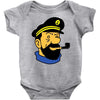 captain haddock tintin cartoon comic Baby Onesie