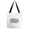 pizza fitness Tote Bags