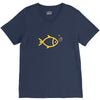 gold fish V-Neck Tee