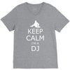 keep calm i'm a dj V-Neck Tee