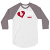 love and a dog life 3/4 Sleeve Shirt