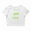 halloween nurses Crop Top