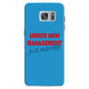 under new management just married mens black wedding present husband t Samsung Galaxy S7