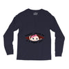 August Peeking Out Baby Girl Long Sleeve Shirts