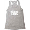 the walking dad Racerback Tank