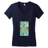Wow Women's V-Neck T-Shirt