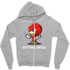 getting swole Zipper Hoodie