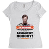 the notorıous i want to take this opportunity to apologize to absolut Women's Triblend Scoop T-shirt