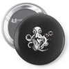 pirate octopus Pin-back button