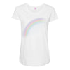 LGBT Rainbow Maternity Scoop Neck T-shirt