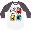 pac skull copy 3/4 Sleeve Shirt
