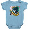 dragons by my side Baby Bodysuit