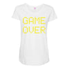Game Over Maternity Scoop Neck T-shirt