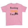 resting witch face   fall t shirt   funny halloween Youth Tee