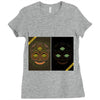 see no evil Ladies Fitted T-Shirt