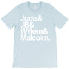 a litle life book white logo T-Shirt
