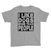 I LIKE DOGS MORE THAN PEOPLE Youth Tee